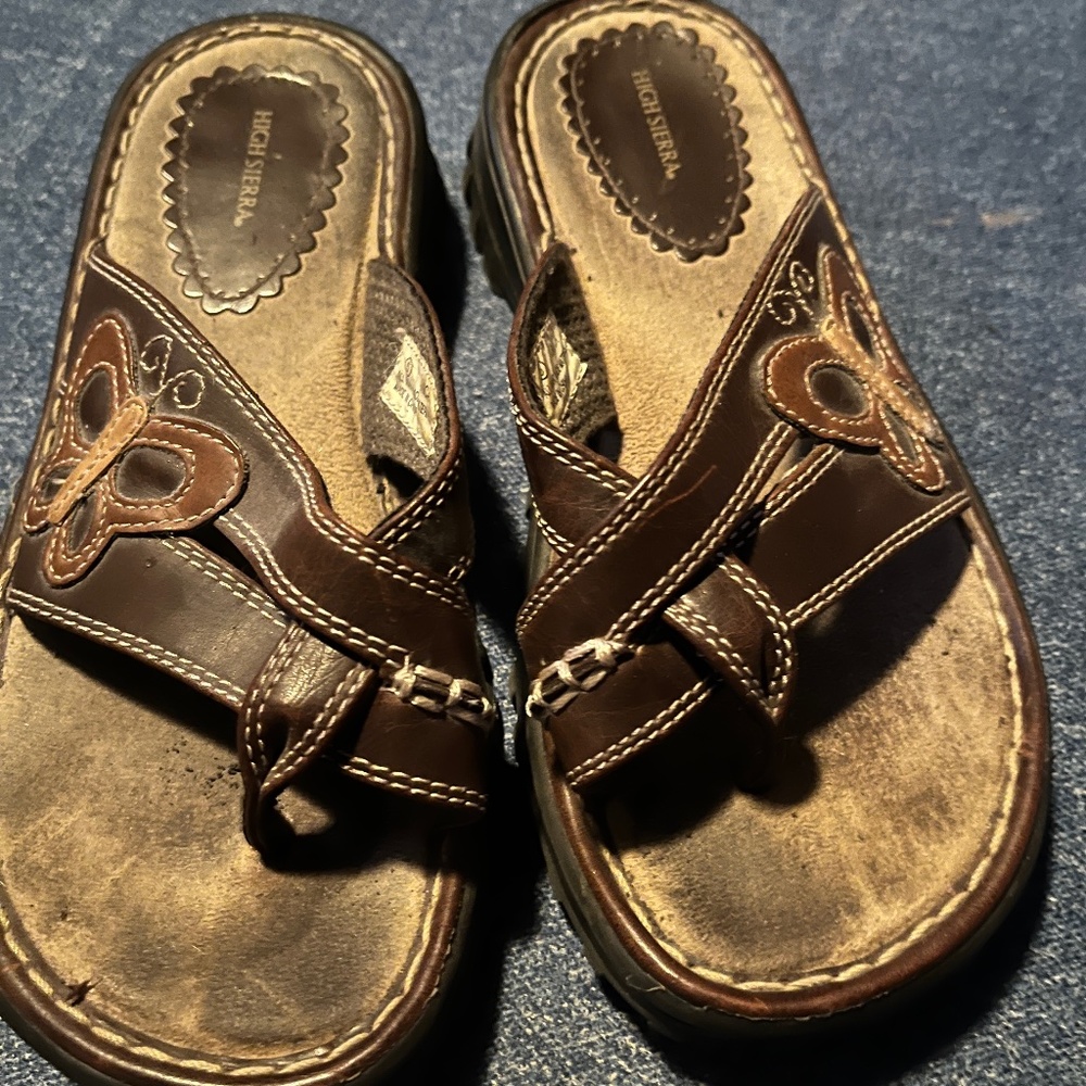 Woman's High Sierra Sandals - Size 5